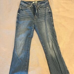 Madewell Women's Boot Cut Jeans in Blue